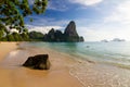 Beautiful Railay beach in Krabi province, Thailand Royalty Free Stock Photo