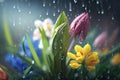 Ultra-Detail Beautiful Rain Spring Season, popular or the most searched in stock photos