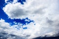 Beautiful raining clouds and sky.