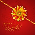 Beautiful rakhi for Raksha Bandhan celebration.