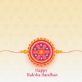 Beautiful raksha bandhan festival background