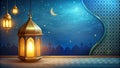 Beautiful ramadan kareem arabic islamic pattern background Royalty Free Stock Photo