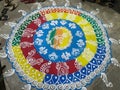 Beautiful Rangoli Work