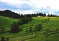 The beautiful Rarau mountains in Romania