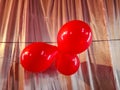 Beautiful red balloons image india