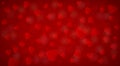 Beautiful red hearts background