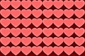 Beautiful red hearts designer background