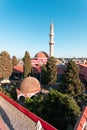 Mosque of Suleiman on the island of Rhodes in the old town, Greece Royalty Free Stock Photo