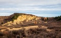 Beautiful red sandstone rock formation in Roxborough State Park, Colorado Royalty Free Stock Photo