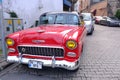 Beautiful Red vintage luxury old model car