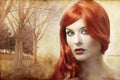 Beautiful redheaded woman, Renaissance