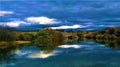 Beautiful Reflection on a lake