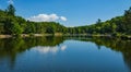 Beautiful Reflections on Pandapas Pond Royalty Free Stock Photo