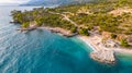 Beautiful Remote Bay On Makarska Riviera- Podrace, Makarska, Dalmatia, Croatia Royalty Free Stock Photo