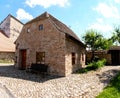 Beautiful renovated traditional Transylvanian old house in Crit Royalty Free Stock Photo