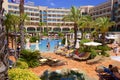 Resort in Tossa de Mar, Spain Royalty Free Stock Photo