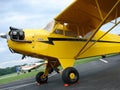 Beautiful restored classic Piper J3 Cub.