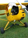 Beautiful restored classic Piper J3 Cub.