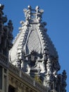 Revival building in Madrid. Spain