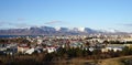 Beautiful Reykjavik City, the capital of Iceland