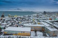 Beautiful Reykjavik city skyline Royalty Free Stock Photo