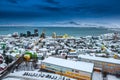 Beautiful Reykjavik city skyline