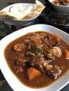 Beef and red wine stew