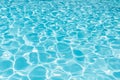 Beautiful ripple wave and water surface in swimming pool Royalty Free Stock Photo