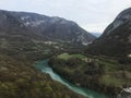 Beautiful river bed near to Geneve