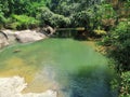 A beautiful river in dambulla , sri lanka