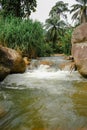 Beautiful river stream at Raub, Pahang, Malaysia. Royalty Free Stock Photo