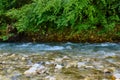 The beautiful river Sutjeska in Bosnia and Herzegovina Royalty Free Stock Photo