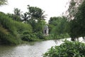 A beautiful riverside view with Indian culture Royalty Free Stock Photo