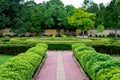 a beautiful road on a beautiful garden dighapotia rajbari