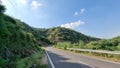 Beautiful Road to the Mountain Region
