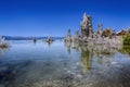 Beautiful rock formations in Mono Lake, California Royalty Free Stock Photo