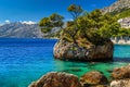 Beautiful rock island,Brela,Makarska riviera,Dalmatia,Croatia,Europe Royalty Free Stock Photo