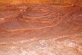 Beautiful rock layers in Grand Canyon National Park. Royalty Free Stock Photo