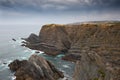 Beautiful rocks and cliffs at Cabo Sardao, Portugal.