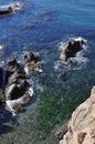 Beautiful rocky beach of Cala de Las Sirenas, Cabo de Gata, Andalusia, Spain