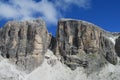 Beautiful rocky pass between mountains Royalty Free Stock Photo