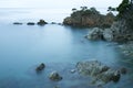 rocky sea shore Royalty Free Stock Photo