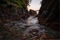 Beautiful rocky seascape on the Pacific Ocean Coast Royalty Free Stock Photo