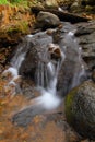 Beautiful Rocky Waterfall Royalty Free Stock Photo