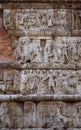 Beautiful Roman period Bas-relief sculpture in Thessaloniki, Greece