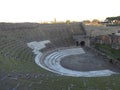 Roman Theater at Pompeii Ruins