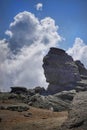 Beautiful Romania  - Bucegi natural Park,  The Sphinx Royalty Free Stock Photo