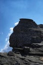 Beautiful Romania  - Bucegi Natural Park,  The Sphinx Royalty Free Stock Photo