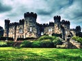 Beautiful romantic gothic castle in Cholmondeley with the most beautiful gardens and interesting park