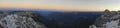 Sunrise view form the summit of Grosser Priel